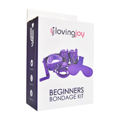 Loving Joy Beginner's Bondage Kit Purple (8 Piece)