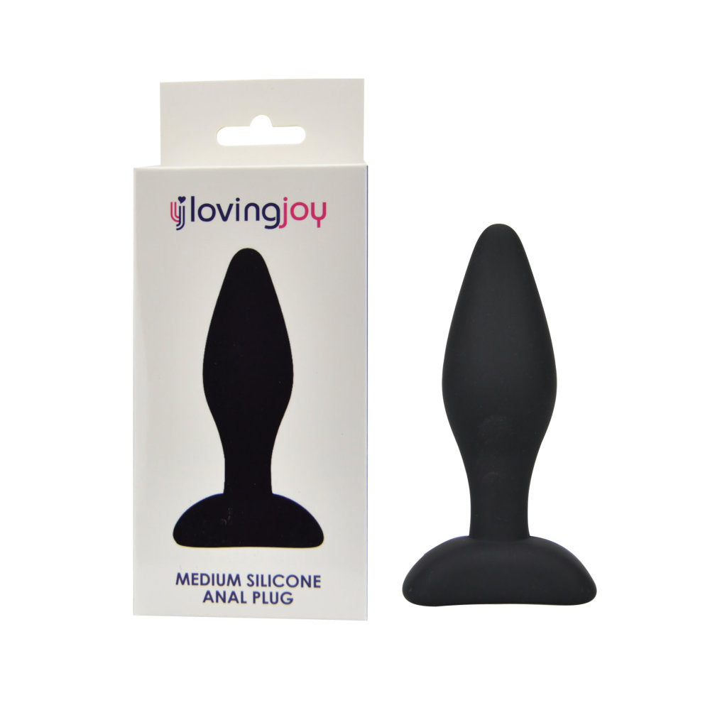 Loving Joy Silicone Anal Plug Medium