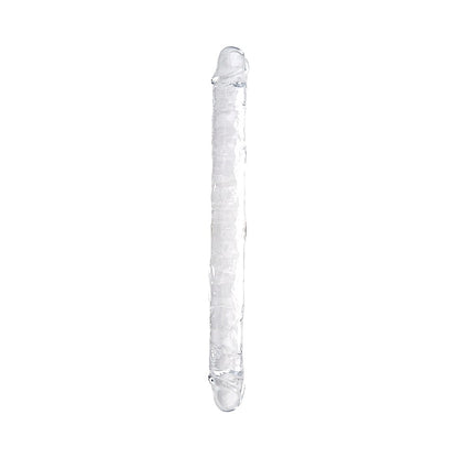 Loving Joy 18 Inch Double Ended Dildo Clear