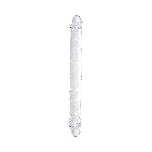 Loving Joy 18 Inch Double Ended Dildo Clear