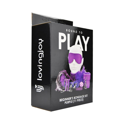 Bound to Play Bondage Kit Purple (11 Piece)