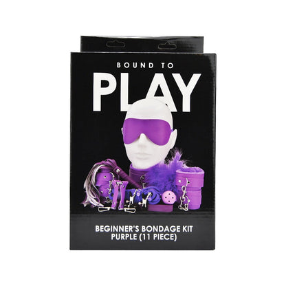 Bound to Play Bondage Kit Purple (11 Piece)