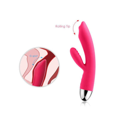 Svakom Trysta Targeted Rolling G-Spot Rabbit Vibrator