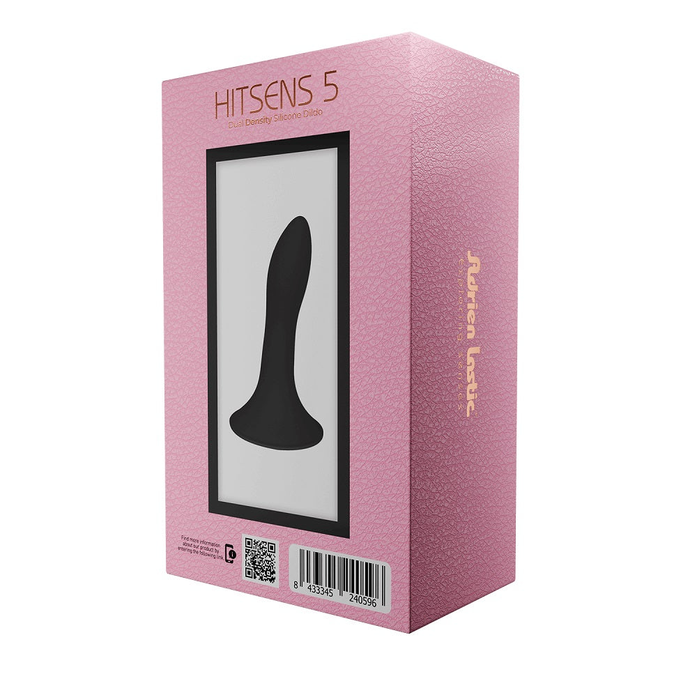 Adrien Lastic Cushioned Core Suction Cup Silicone Dildo 5 Inch