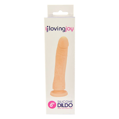 Loving Joy Realistic Silicone 6 Inch Strap-On Dildo