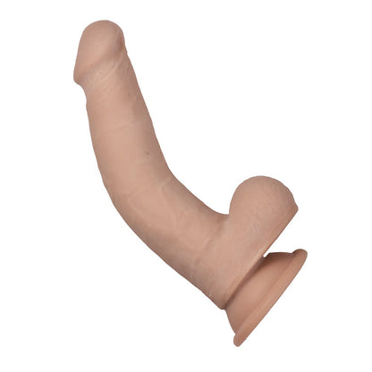 RealCocks Dual Layer Bendable Dildo 7.5 Inch Vanilla