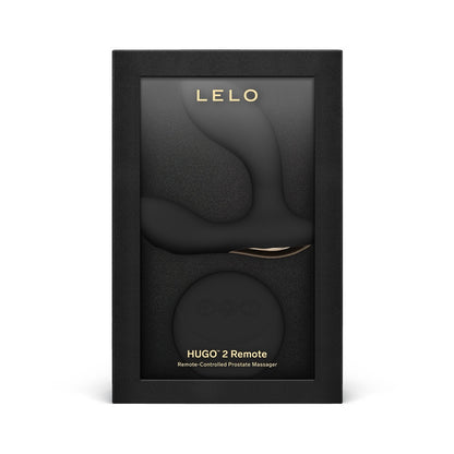 LELO Hugo 2 Remote Controlled Prostate Massager Black