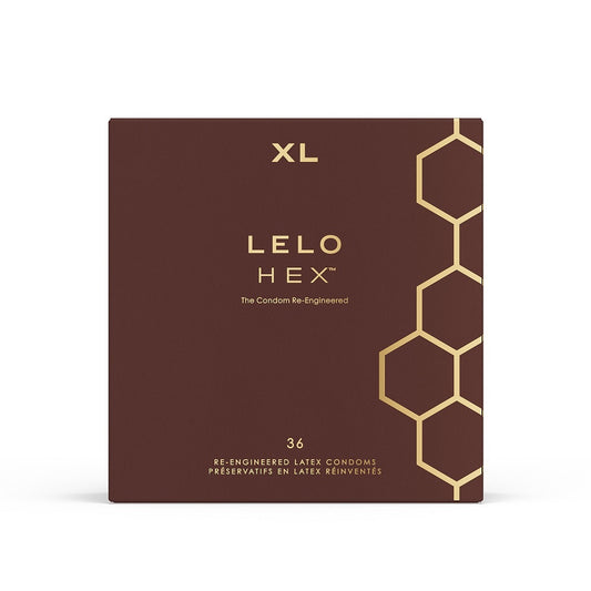 LELO HEX Condoms Respect XL 36 pack