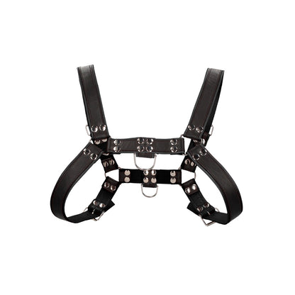 Bulldog Leather Chest Harness - S/M