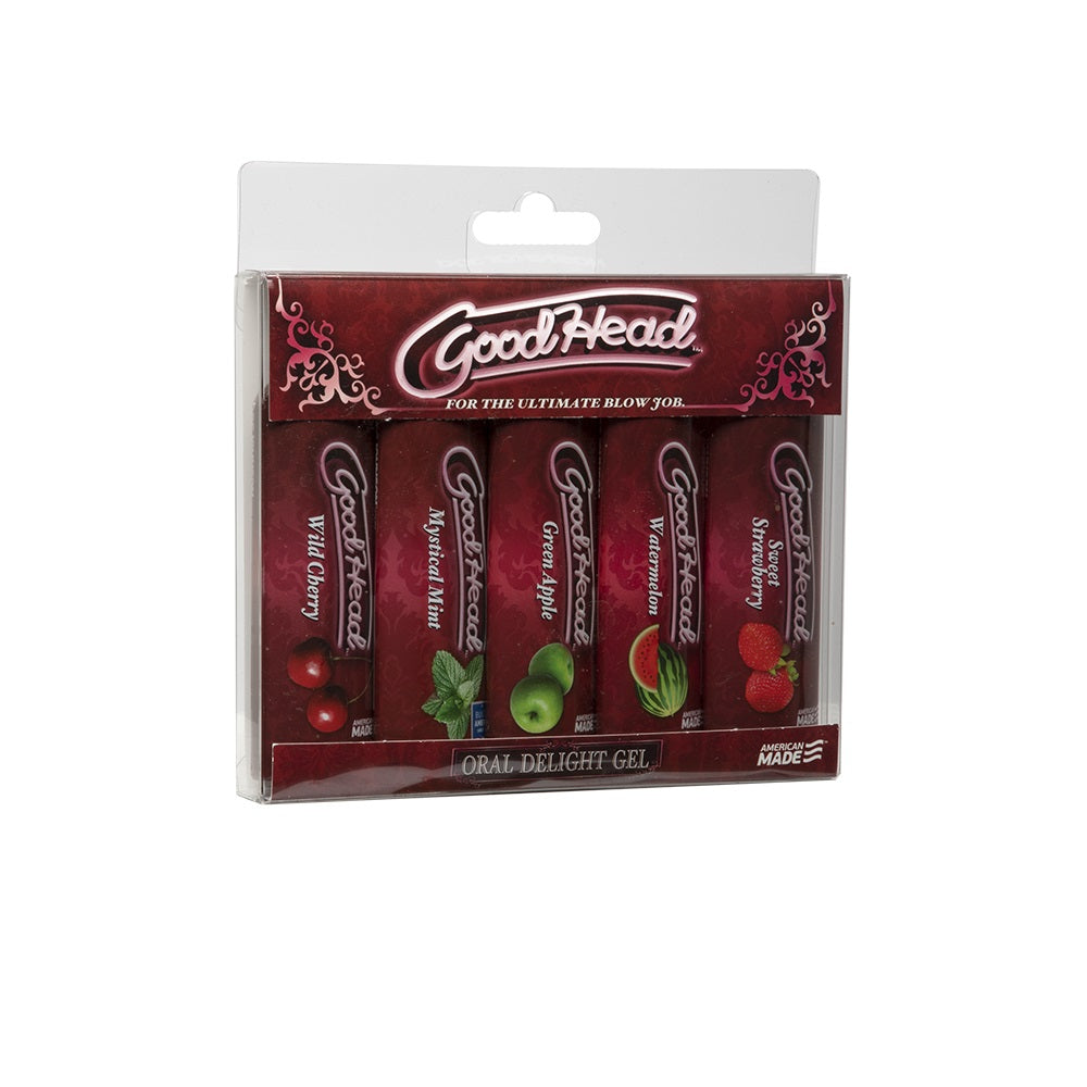 Doc Johnson Good Head Ultimate Blow Job Gel 5 Pack